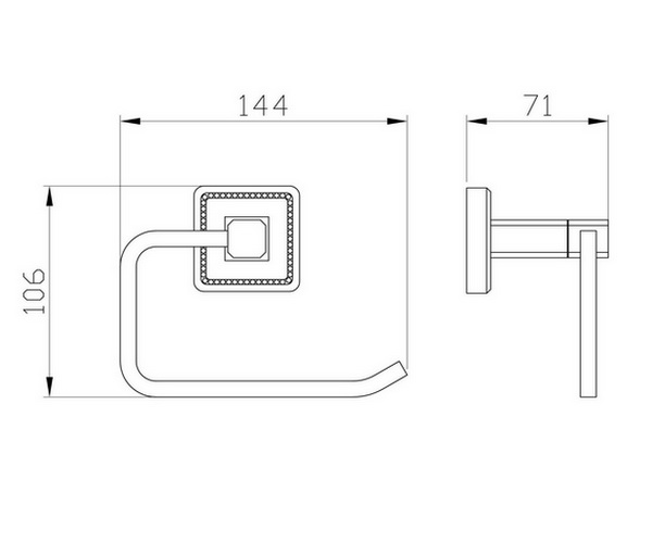 бумагодержатель WONZON & WOGHAND ROMA